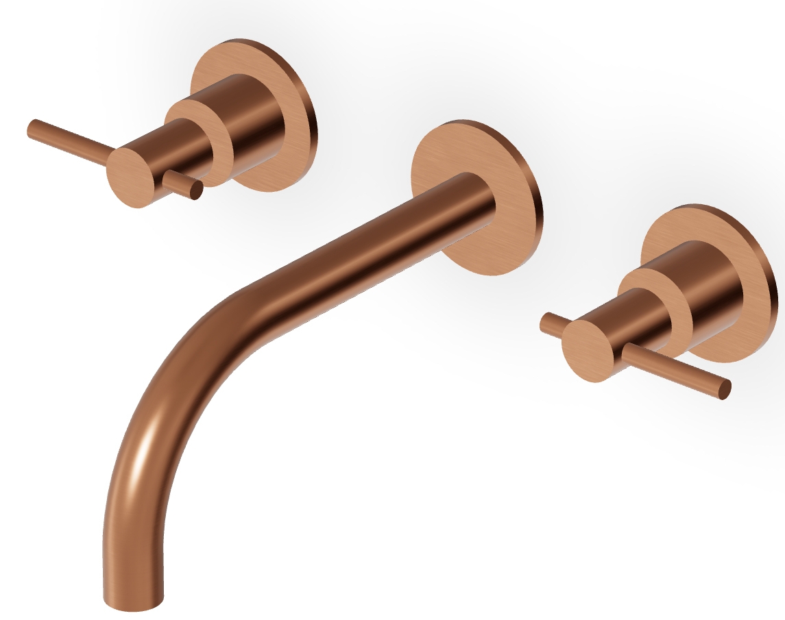 Zucchetti Helm mitigeur de lavabo encastrée cuivre ZHL760.XP91