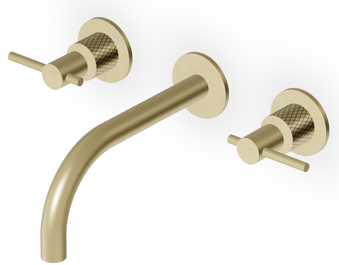Zucchetti Helm mitigeur de lavabo encastrée doré ZHL760.XP31G3