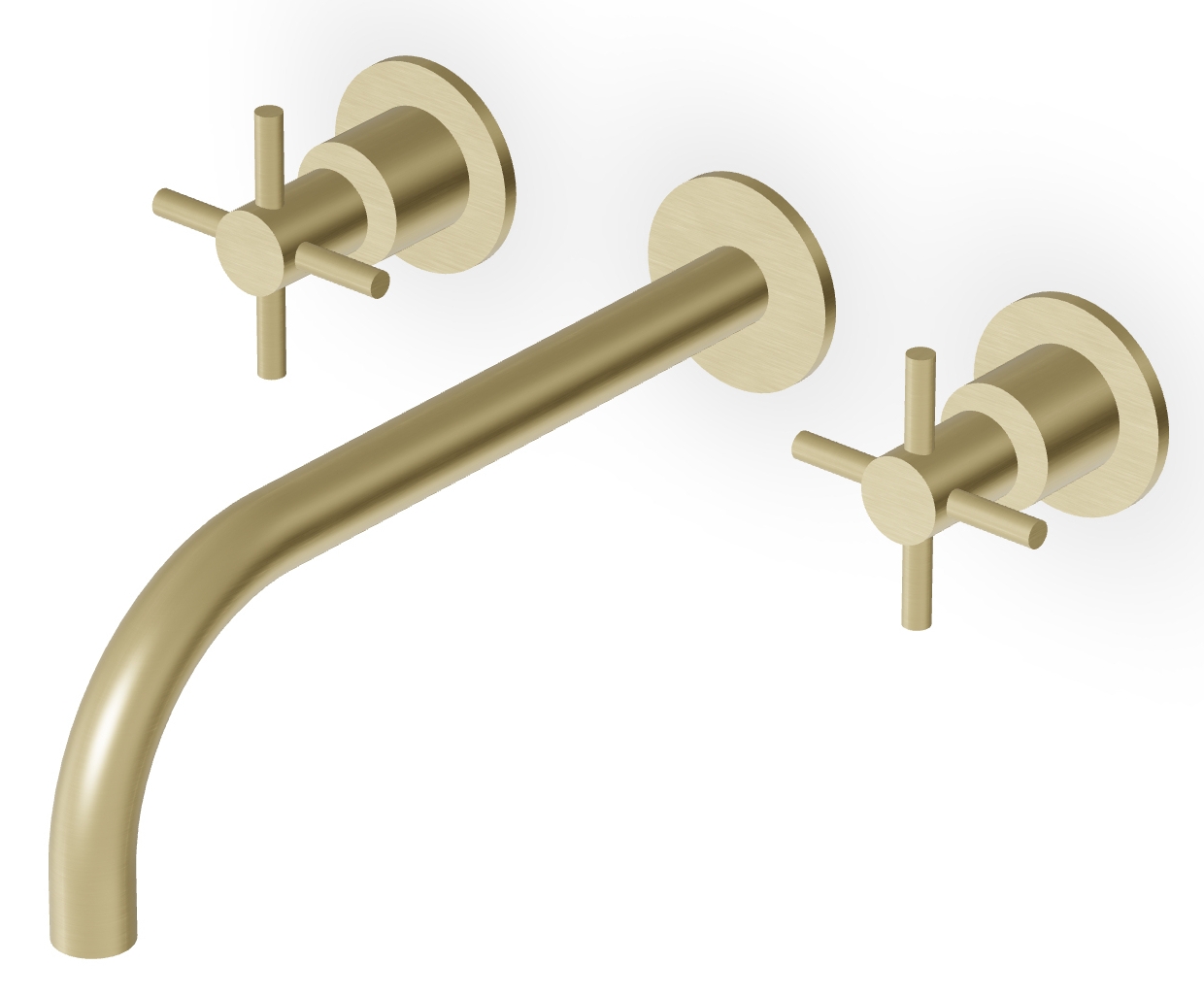 Zucchetti Helm mitigeur de lavabo encastrée doré ZHM761.XP31