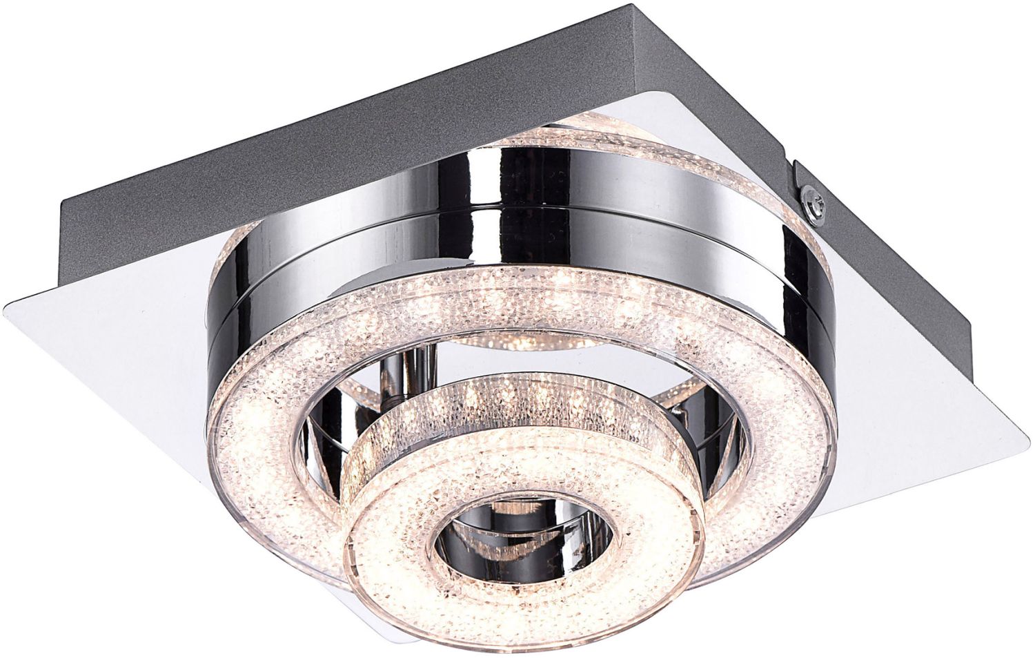 Just Light Tim plafonnier 2x3.1 W chrome 14520-17