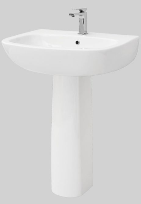 Art Ceram Ten lavabo 65x51 cm rectangulaire classique blanc TEL00101;00