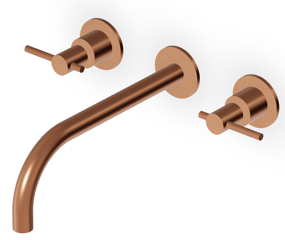 Zucchetti Helm mitigeur de lavabo encastrée cuivre ZHL761.XP91