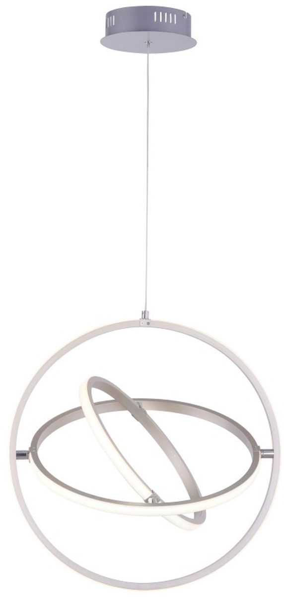 Just Light Jella lampe suspendue intelligente 3x15 W acier 11260-55