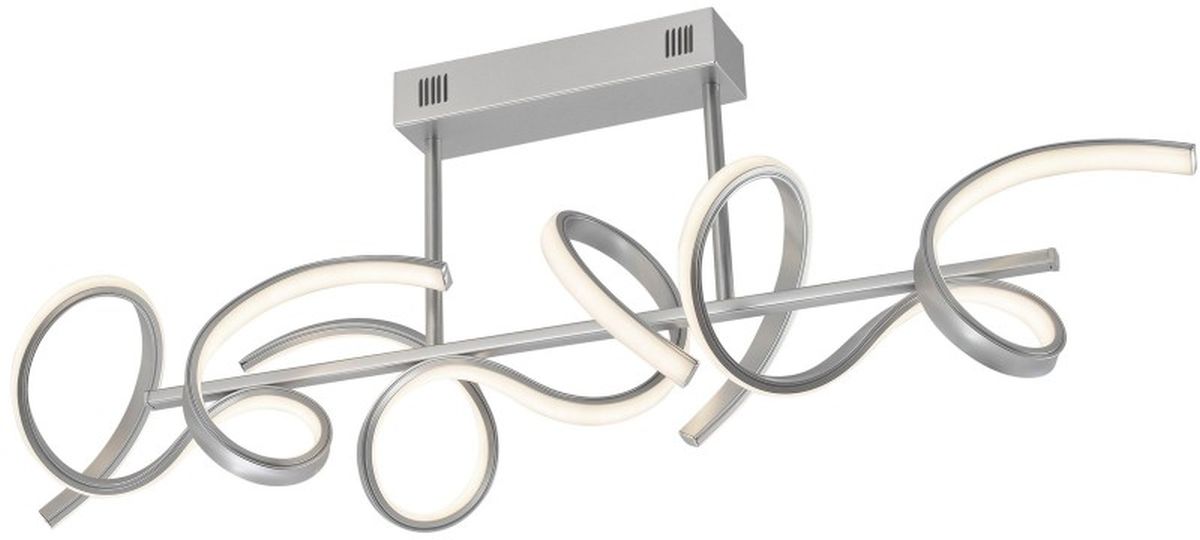 Just Light Curls plafonnier 3x8.6 W argenté 19032-21