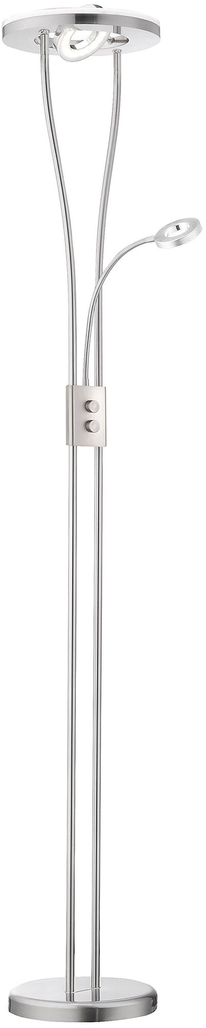 Just Light Helia lampadaire 3x16.8 W acier 11778-55