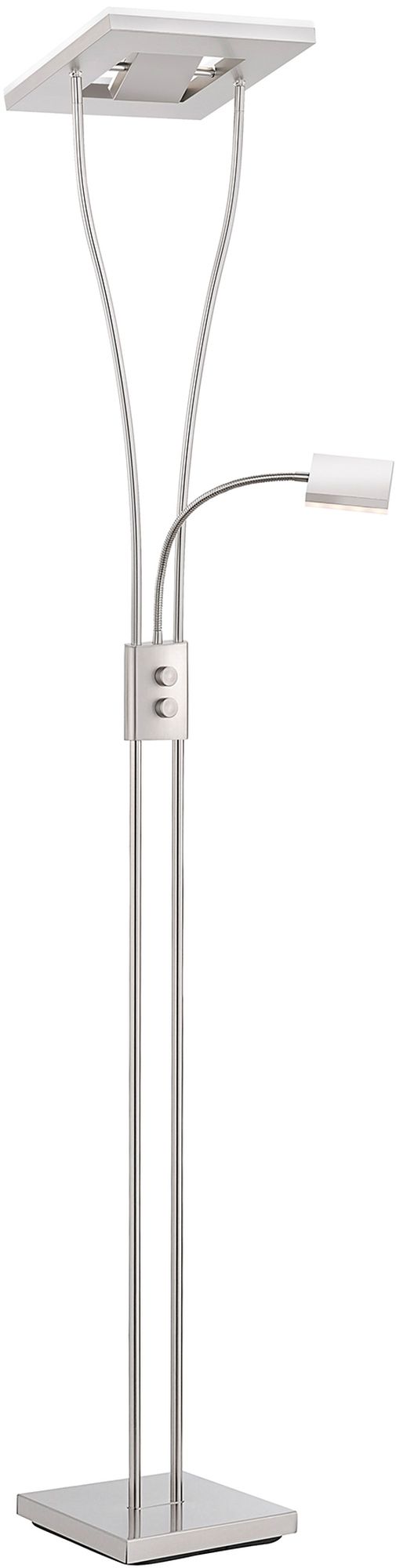 Just Light Helia lampadaire 3x16 W acier 11780-55