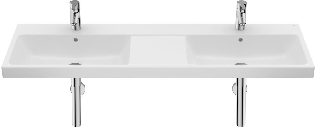 Roca Gap lavabo 140x46 cm rectangulaire classique-double blanc A3270MU000