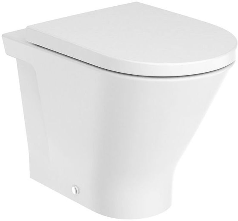 Roca Gap Round cuvette de wc sur pied oui blanc A3470N7000