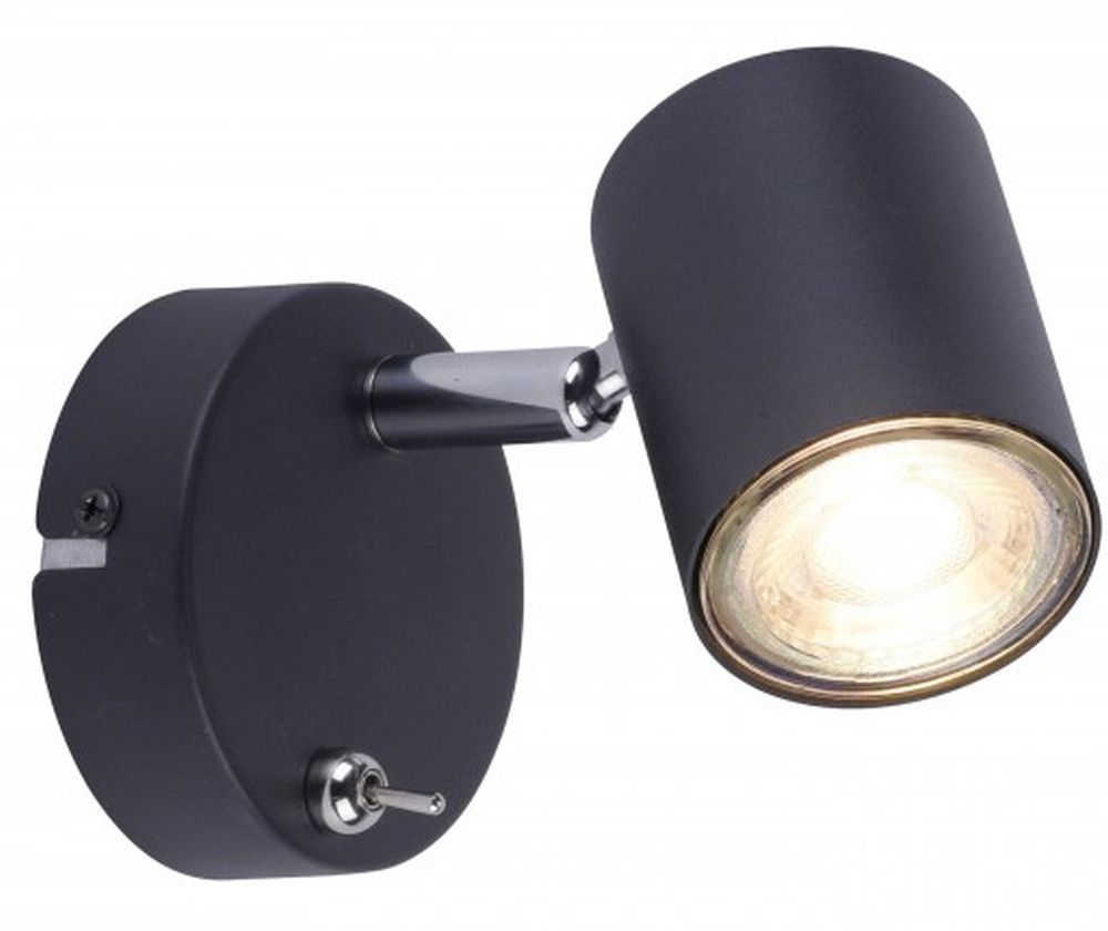 Just Light Tarik applique murale 1x5 W anthracite 11941-13