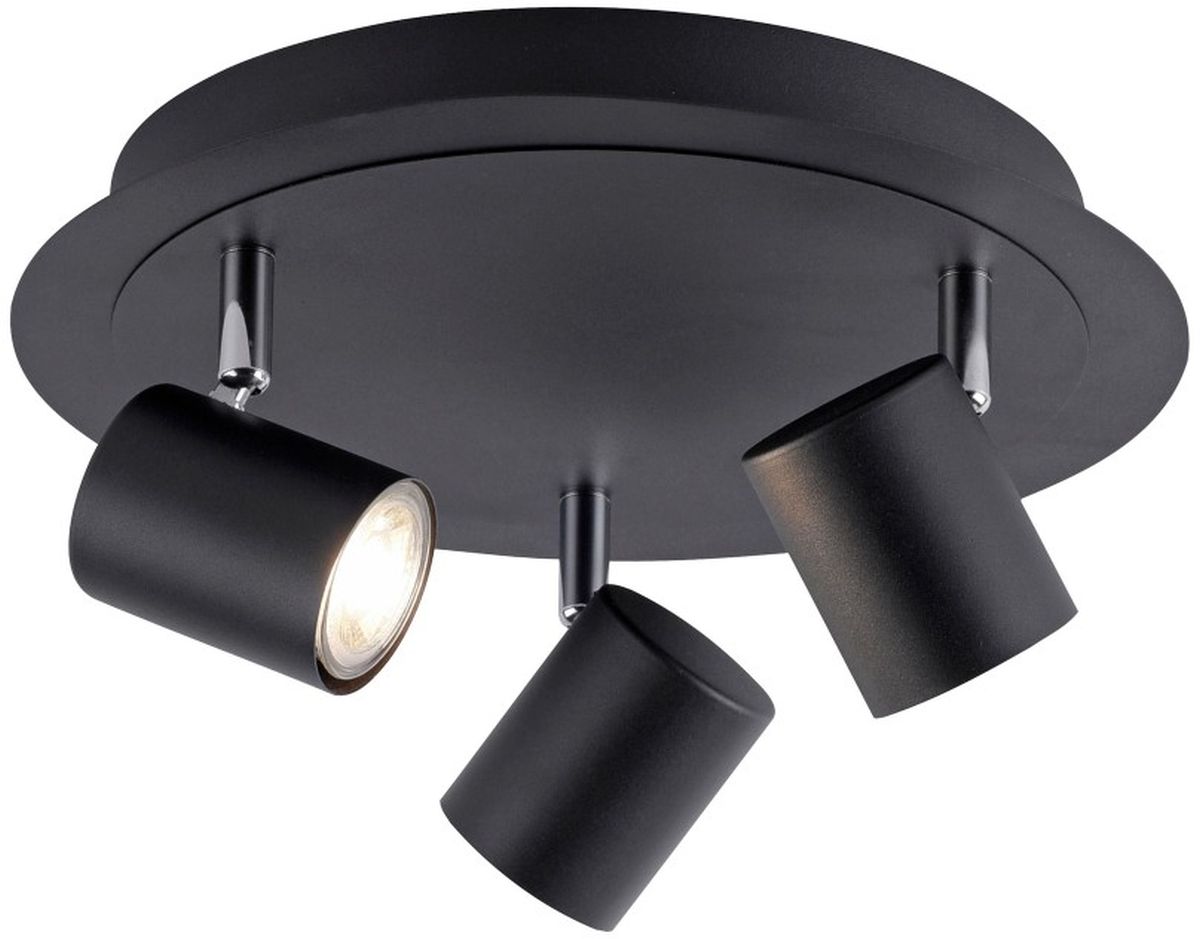 Just Light Tarik plafonnier 3x5 W anthracite 11943-13