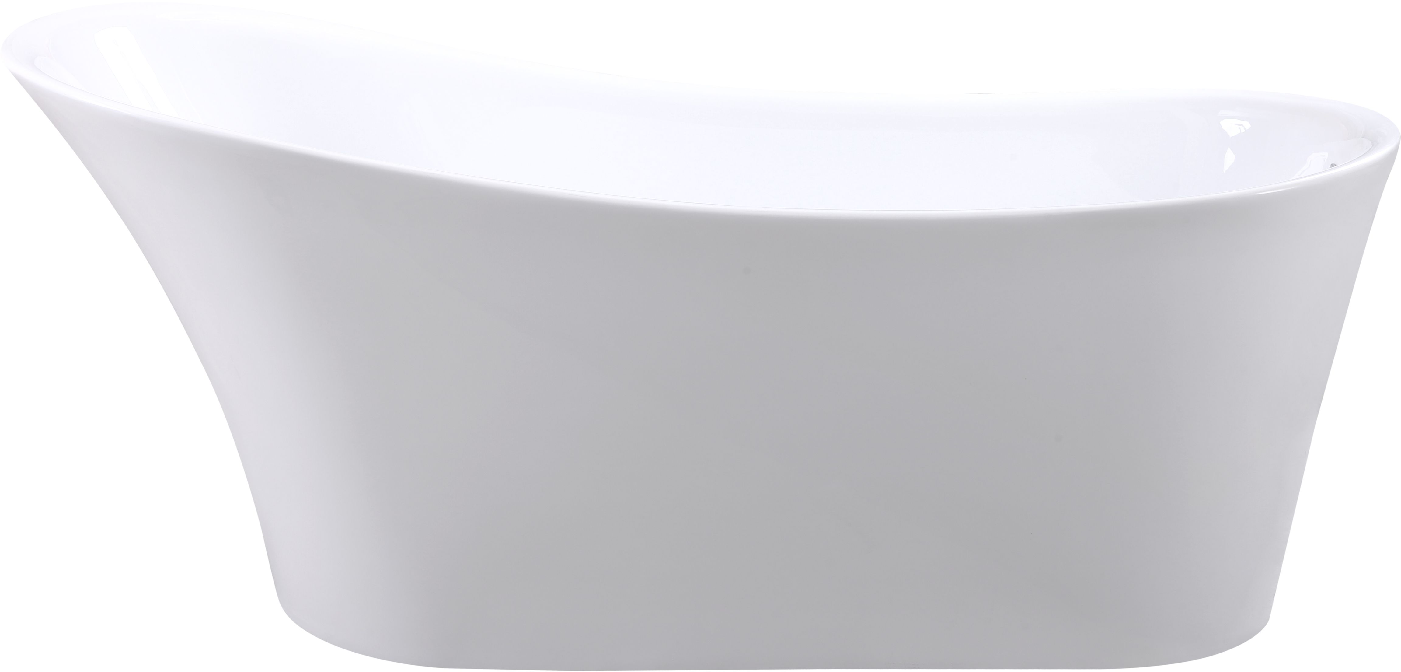 Besco Calima baignoire autoportante 170x74 cm ovale blanc #WAS-170-CBI