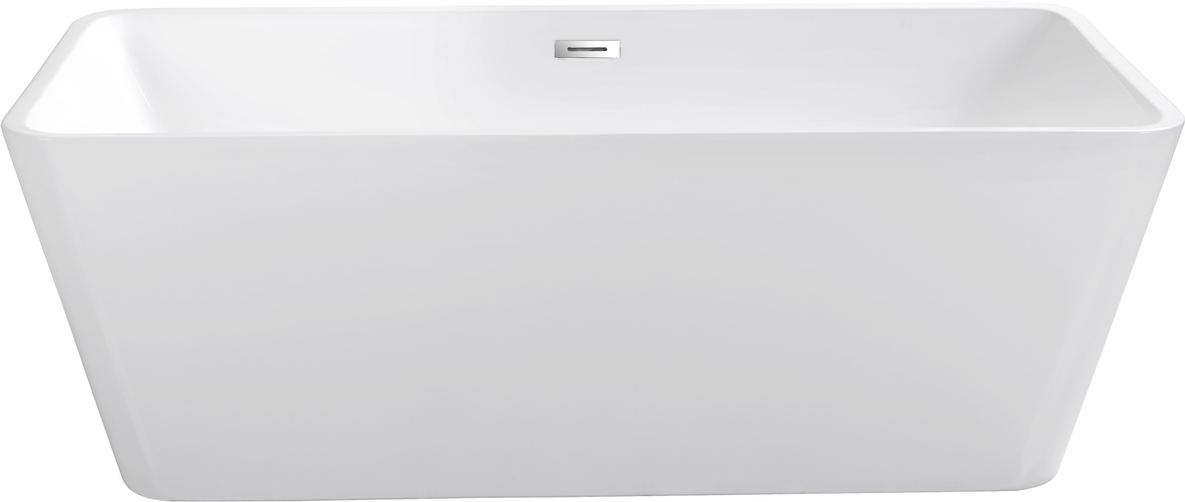 Besco Evita baignoire autoportante 160x80 cm ovale blanc #WAS-160-ECZ