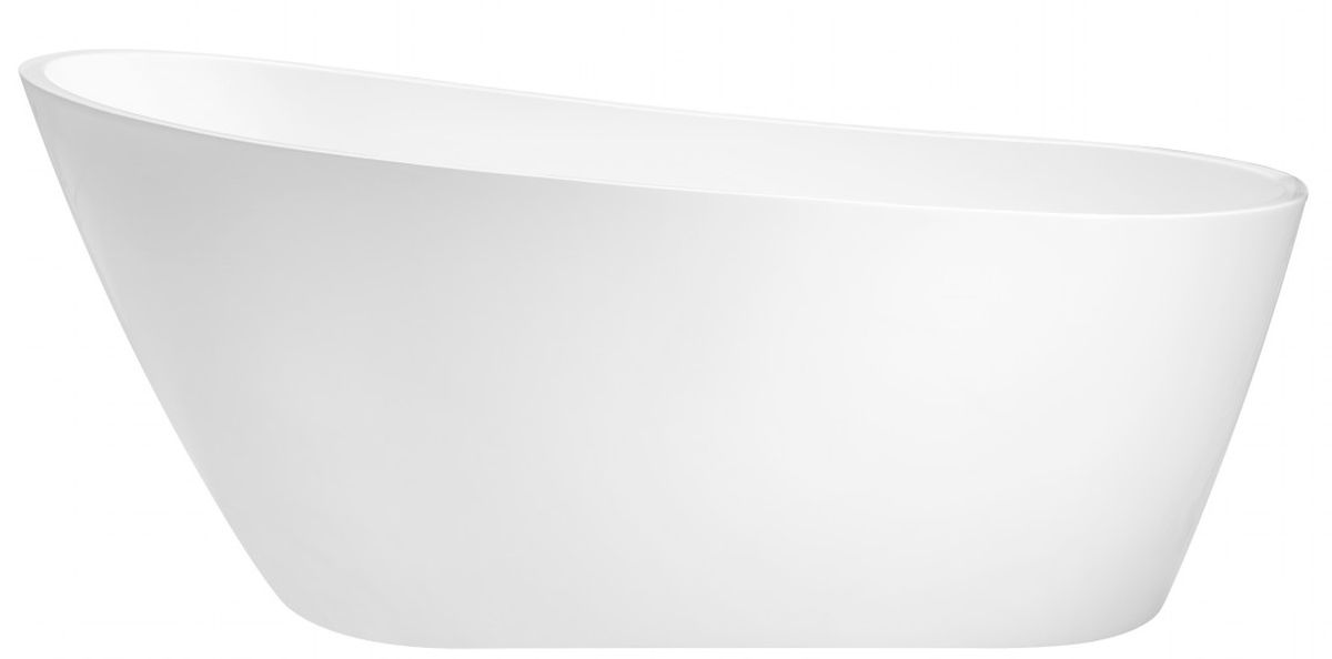 Besco Melody baignoire autoportante 170x80 cm ovale blanc #WAS-170-MCZ
