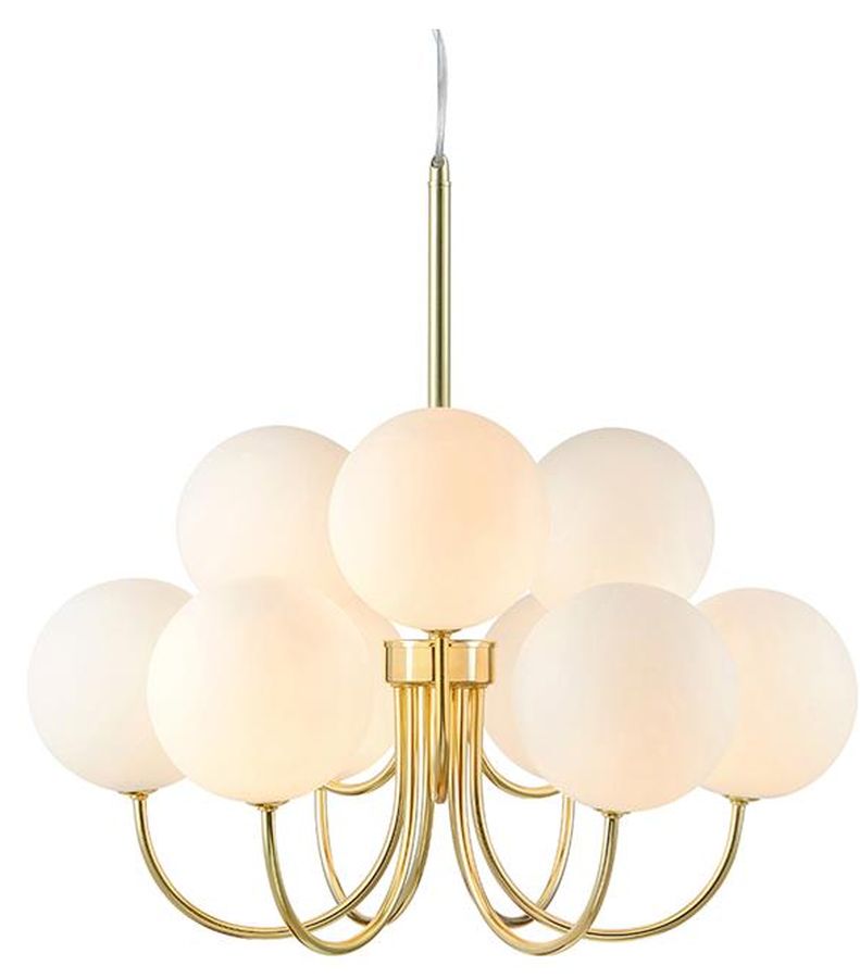 Markslöjd Bianco lampe suspendue x20 W blanc-doré 107994