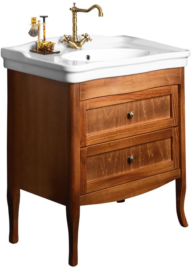 Sapho Rebecca armoire 73x46.5x93 cm sous-lavabo sur pied hêtre 1654