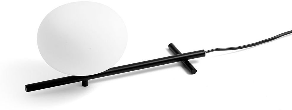 Miloox Mikado lampe de table 1x28 W blanc-noir 1744.179