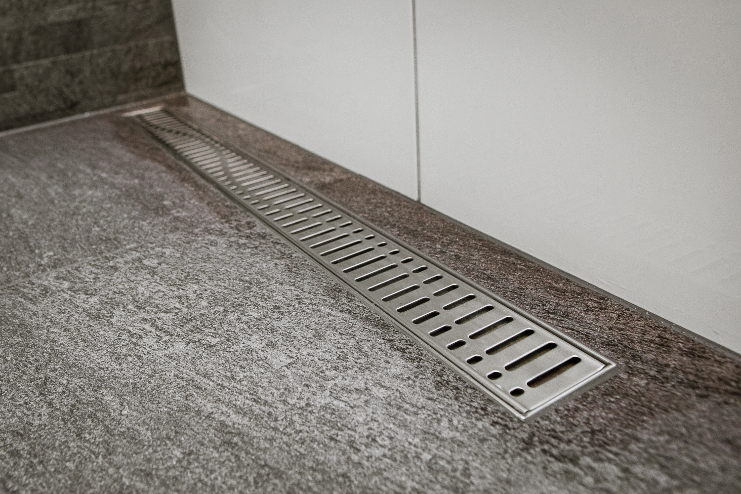 ACO ShowerDrain C grille d’évacuation linéaire 118.5 cm acier 9010.88.66