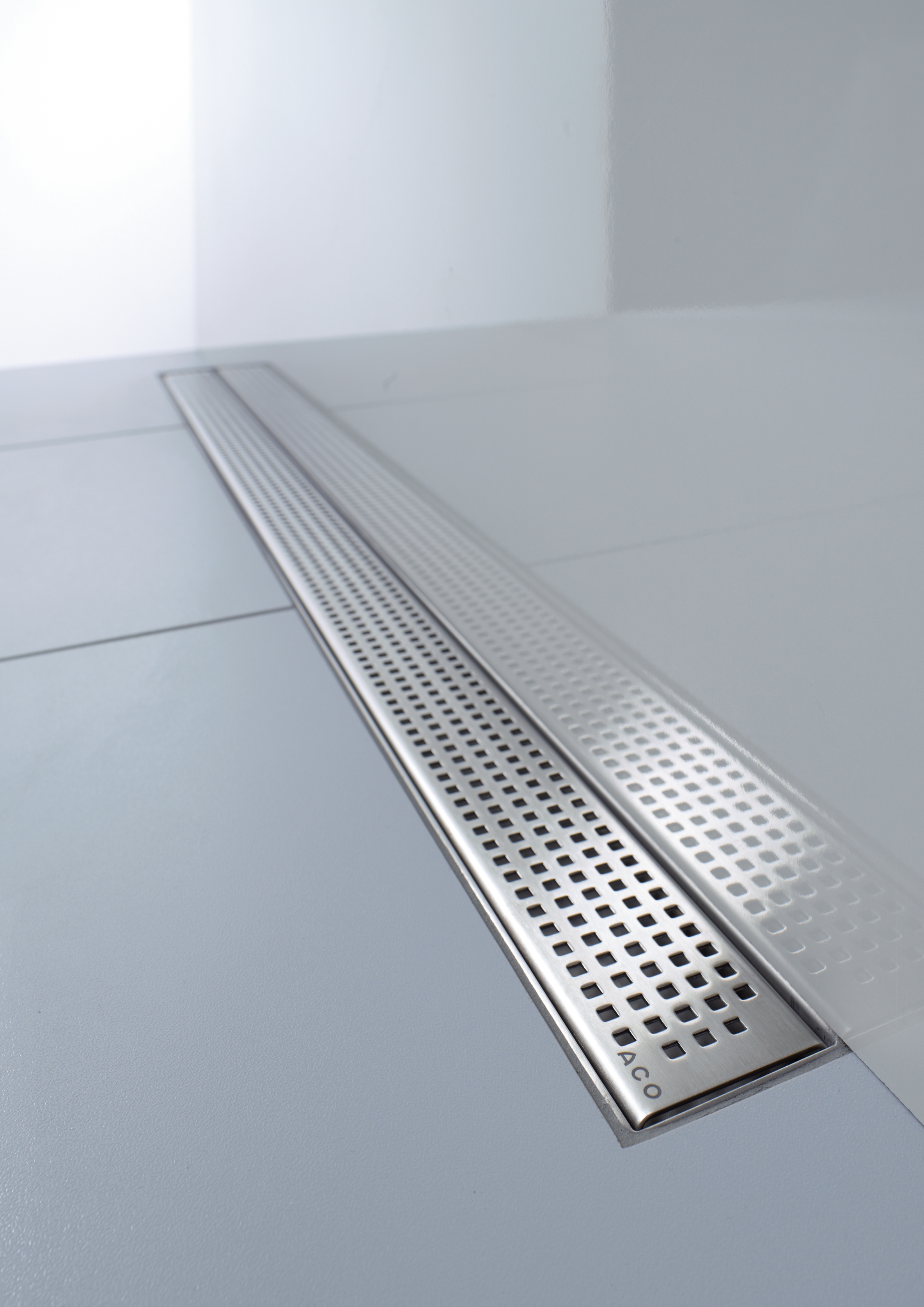 ACO ShowerDrain C grille d’évacuation linéaire 68.5 cm acier 9010.88.68