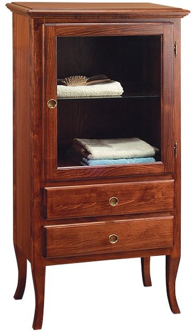 Sapho Retro armoire 60x33x120 cm latérale sur pied hêtre 1699