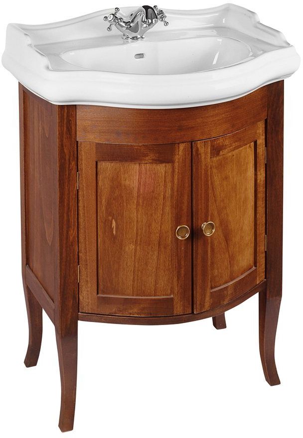 Sapho Retro armoire 60x45x93 cm sous-lavabo sur pied hêtre 735140