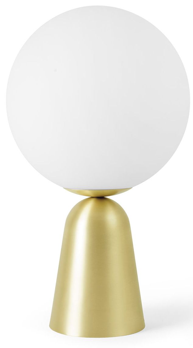 Miloox Lunar lampe de table 1x40 W blanc-doré 1744.151