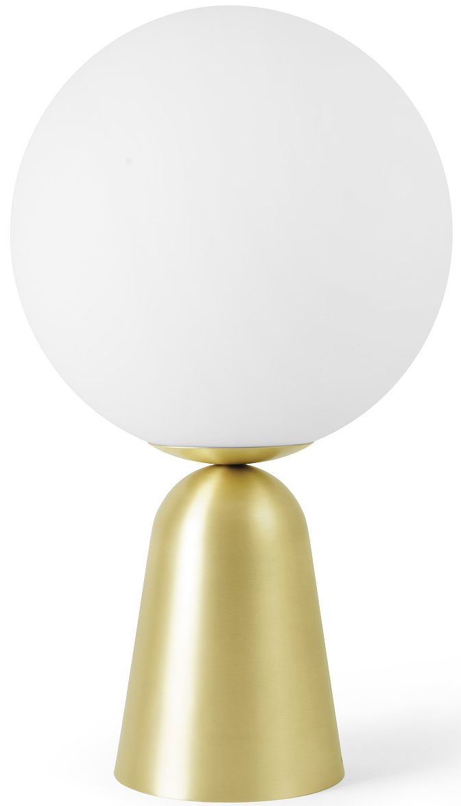 Miloox Lunar lampe de table 1x40 W blanc-doré 1744.152