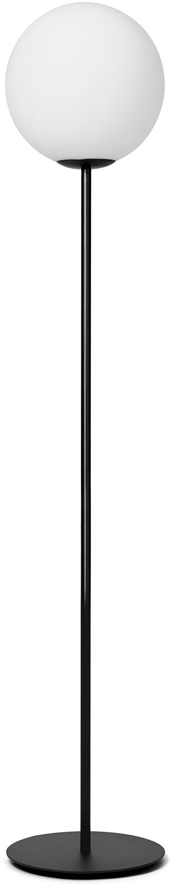Miloox Jugen Black lampadaire 1x60 W blanc-noir 1744.198
