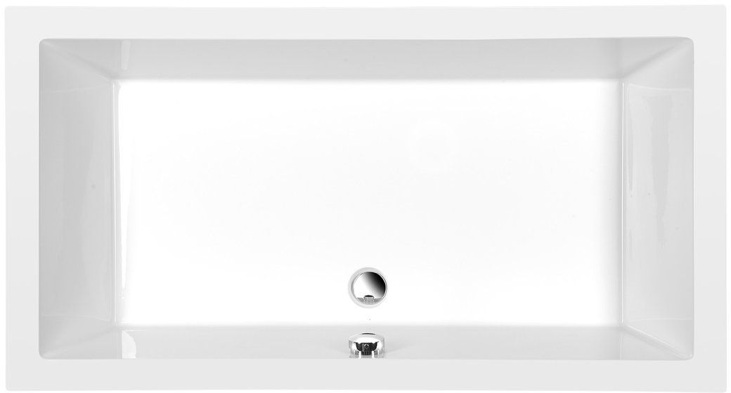 Polysan Deep receveur de douche rectangulaire 100x90 cm blanc 72340