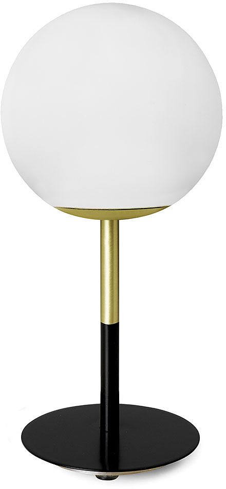 Miloox Jugen lampe de table 1x40 W blanc-noir-doré 1744.63