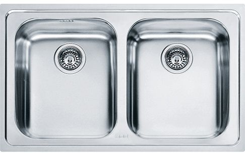 Franke Logica Line évier en acier inoxydable 79x50 cm 101.0153.295
