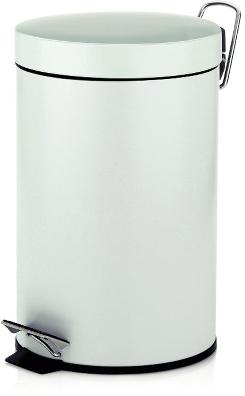 Kela Monaco poubelle 3 l blanc 18160