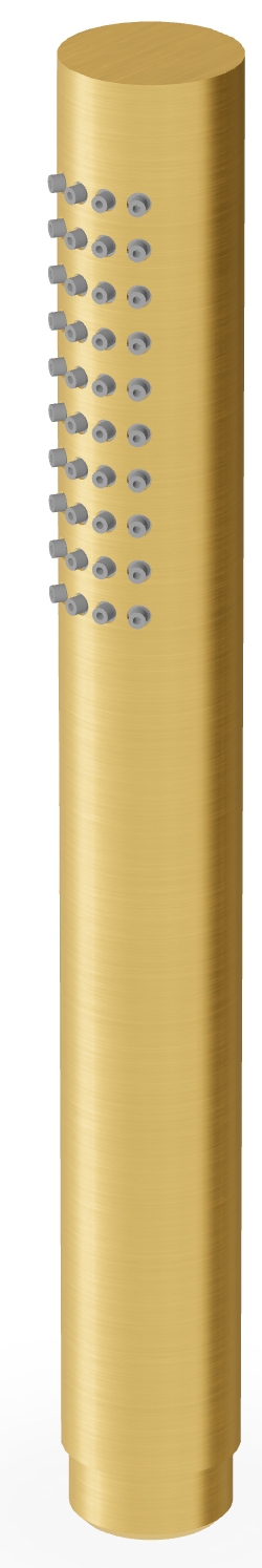 Zucchetti Helm pommeau de douche doré Z94249.XP41