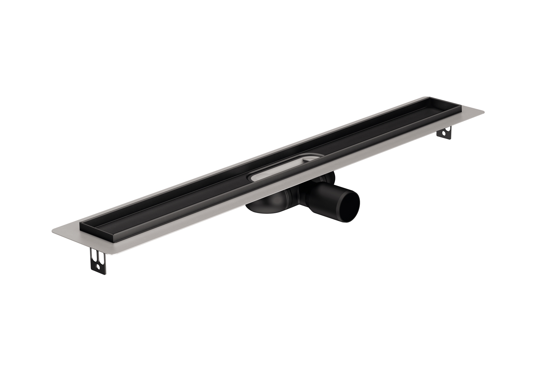 ACO ShowerDrain C Black caniveau de douche avec grille 58.5 cm noir 9010.91.00