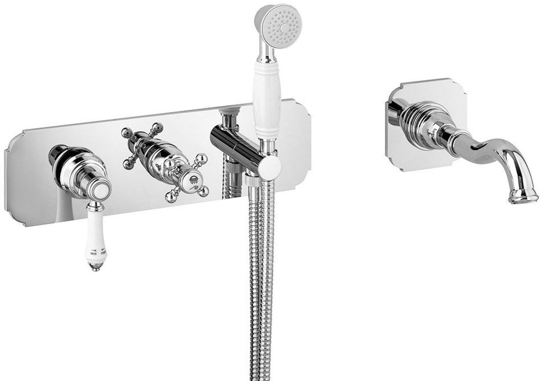 Sapho Vienna mitigeur bain-douche encastrée chrome VO243