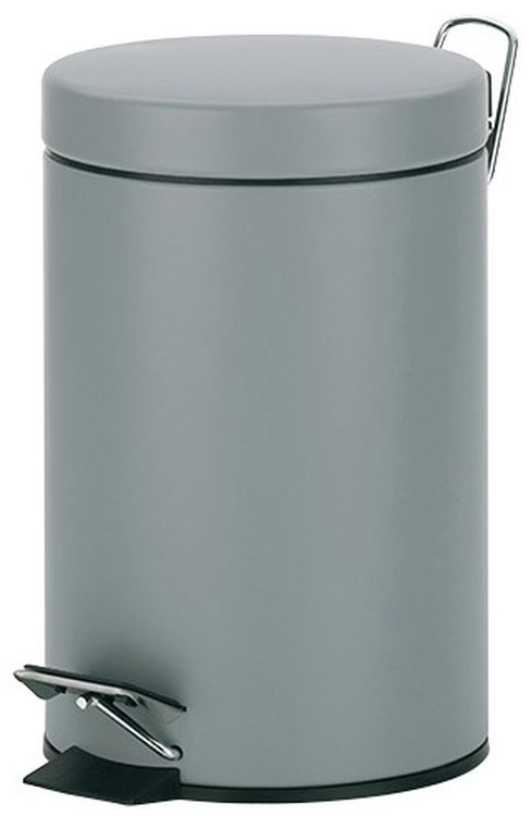 Kela Monaco poubelle 3 l gris 21886