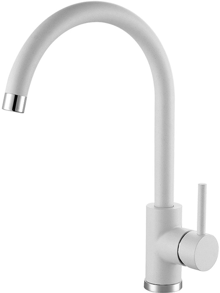 Genesis Kati mitigeur de cuisine sur pied blanc 1129174