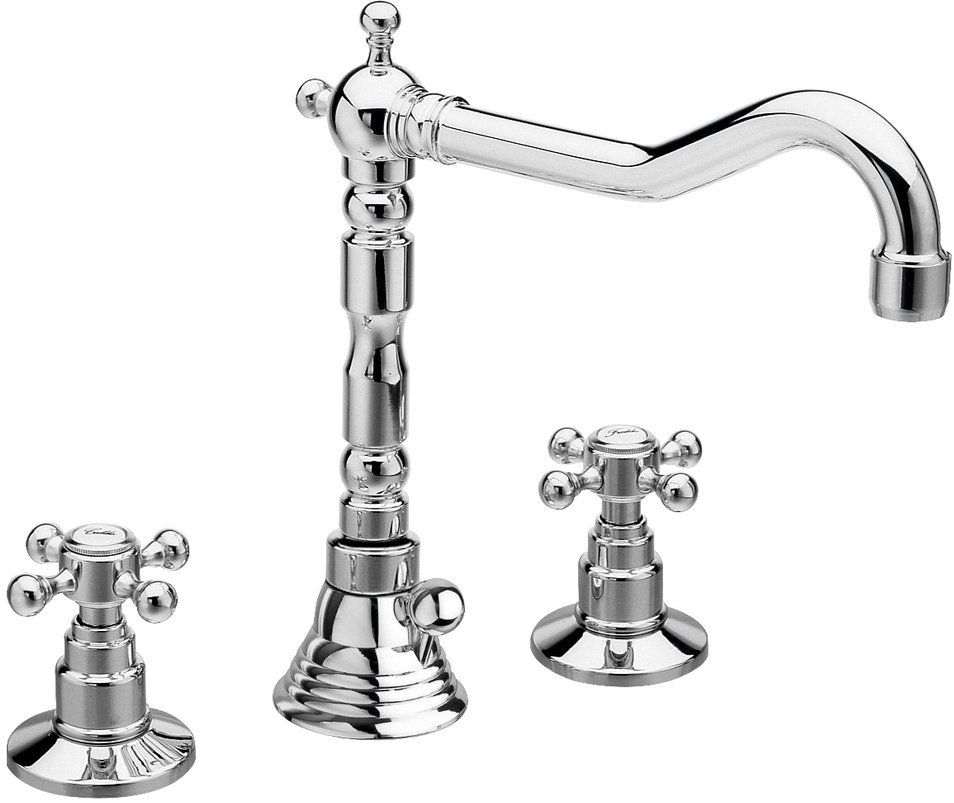 Sapho Antea mitigeur de lavabo sur pied chrome 3221