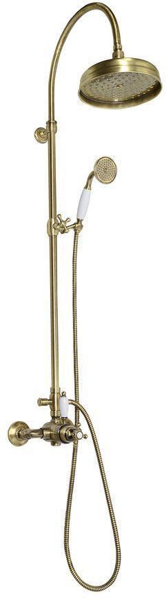 Sapho Antea ensemble de douche mural avec thermostat || SET046