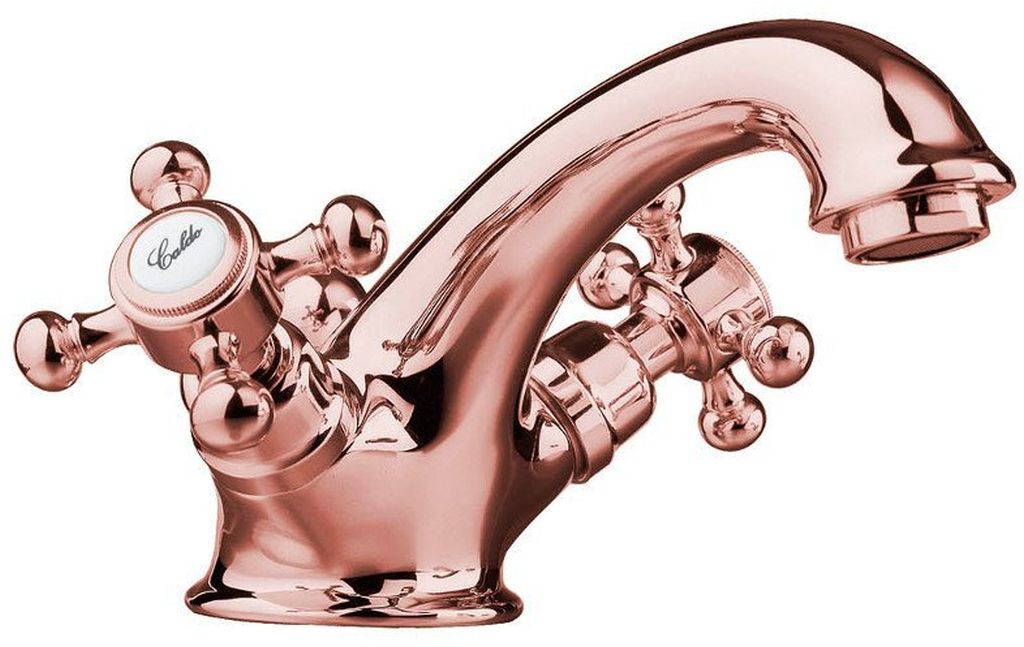 Sapho Antea mitigeur de lavabo sur pied doré 3177