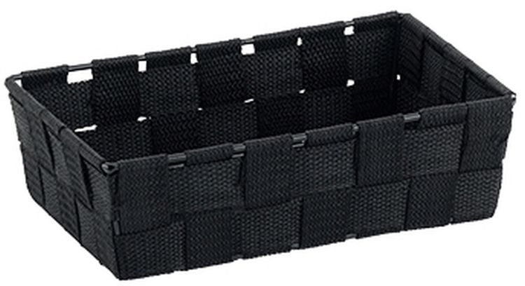 Kela Alvaro panier de salle de bain noir 23011
