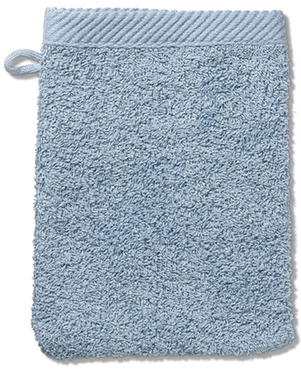 Kela Ladessa serviette 21x15 cm coton bleu 23276