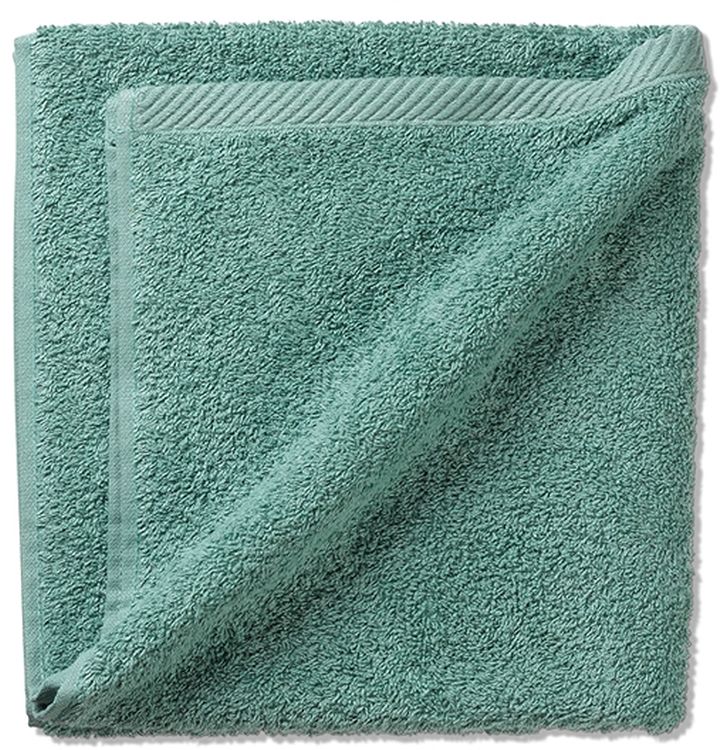 Kela Ladessa serviette 100x50 cm coton vert 23298