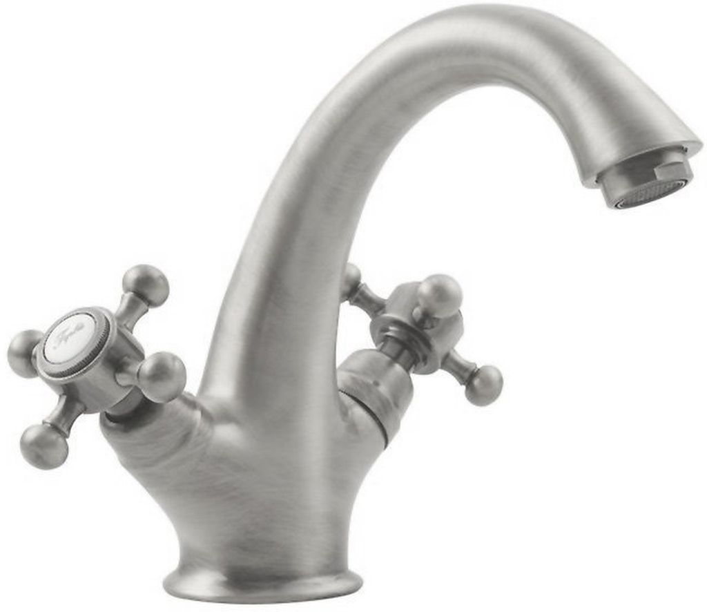 Sapho Antea mitigeur de lavabo sur pied nickel 3278