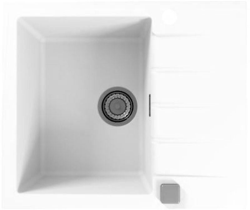 Alveus Cadit évier en granit 59x50 cm blanc 1132017