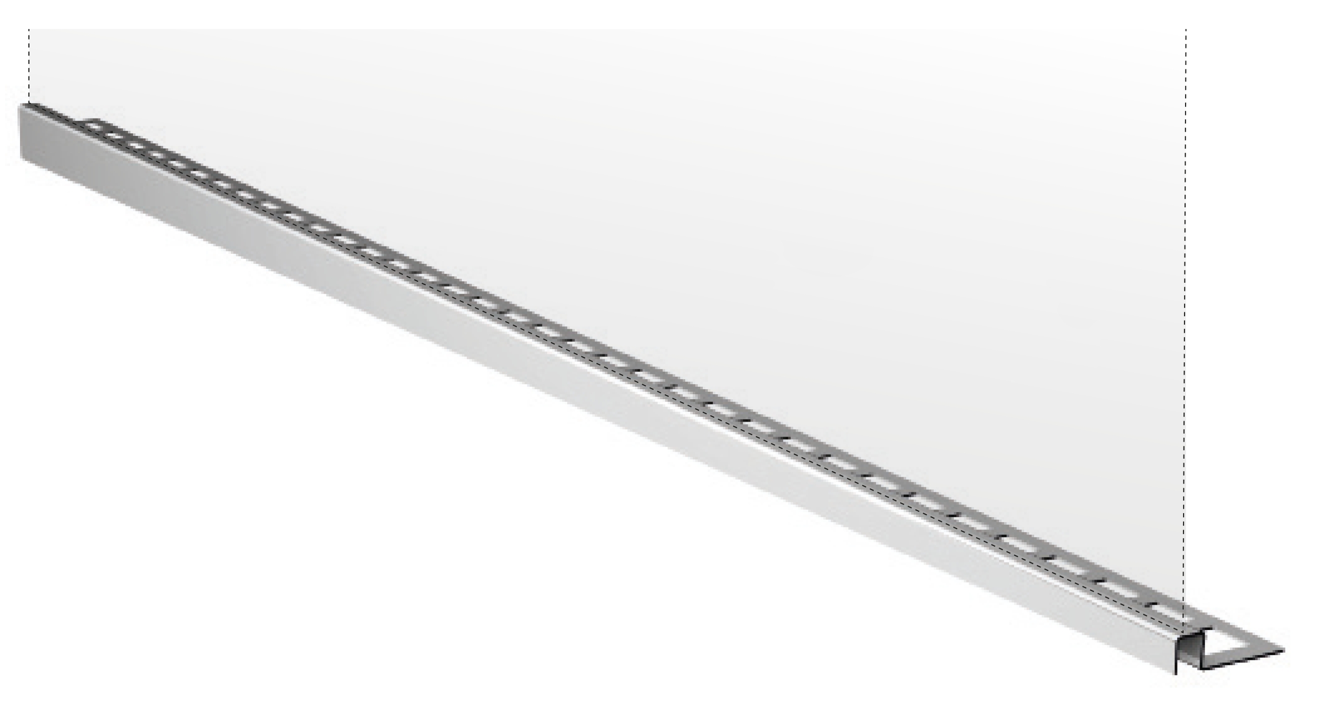 ACO ShowerDrain C bande de pente 100 cm acier 9010.72.52