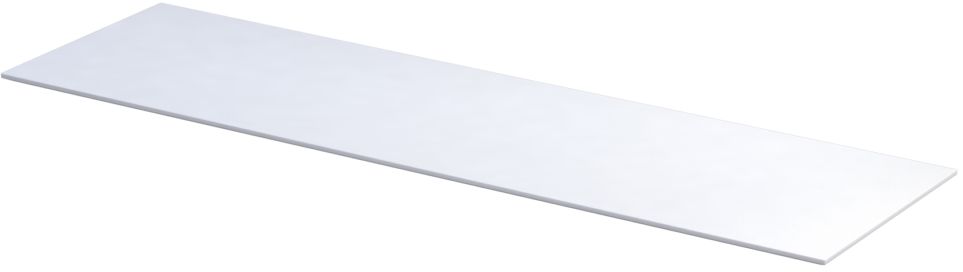 Oristo Uni plan de travail 159.6x45.9 cm blanc OR00-BU-160-2
