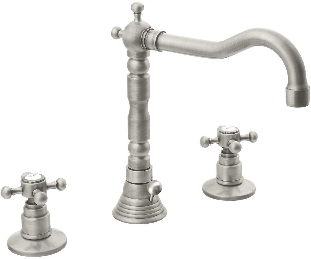 Sapho Antea mitigeur de lavabo sur pied nickel 3228