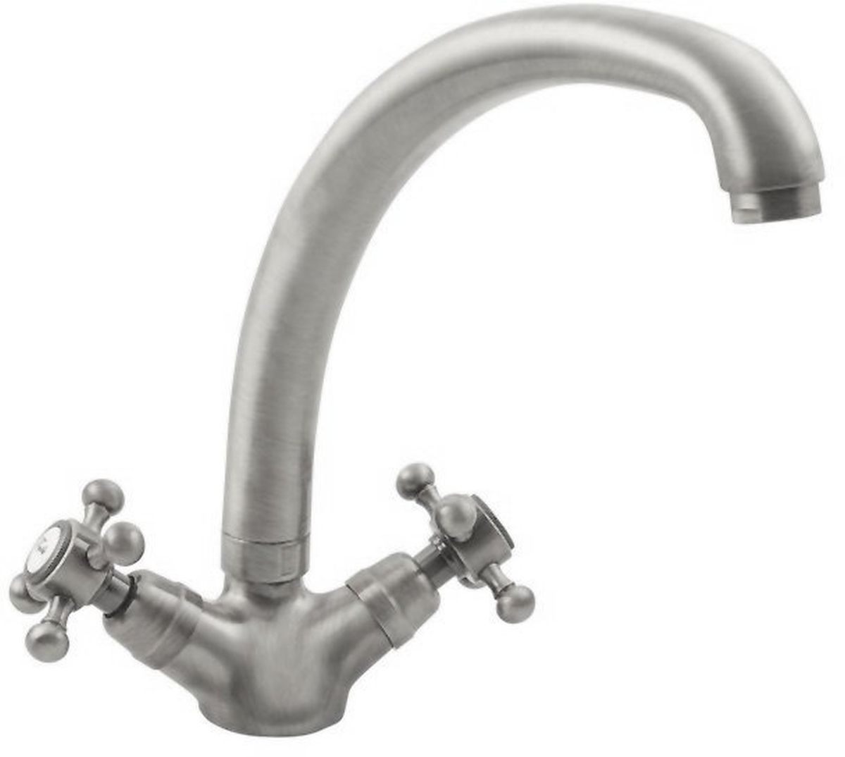 Sapho Antea mitigeur de cuisine sur pied nickel 3118