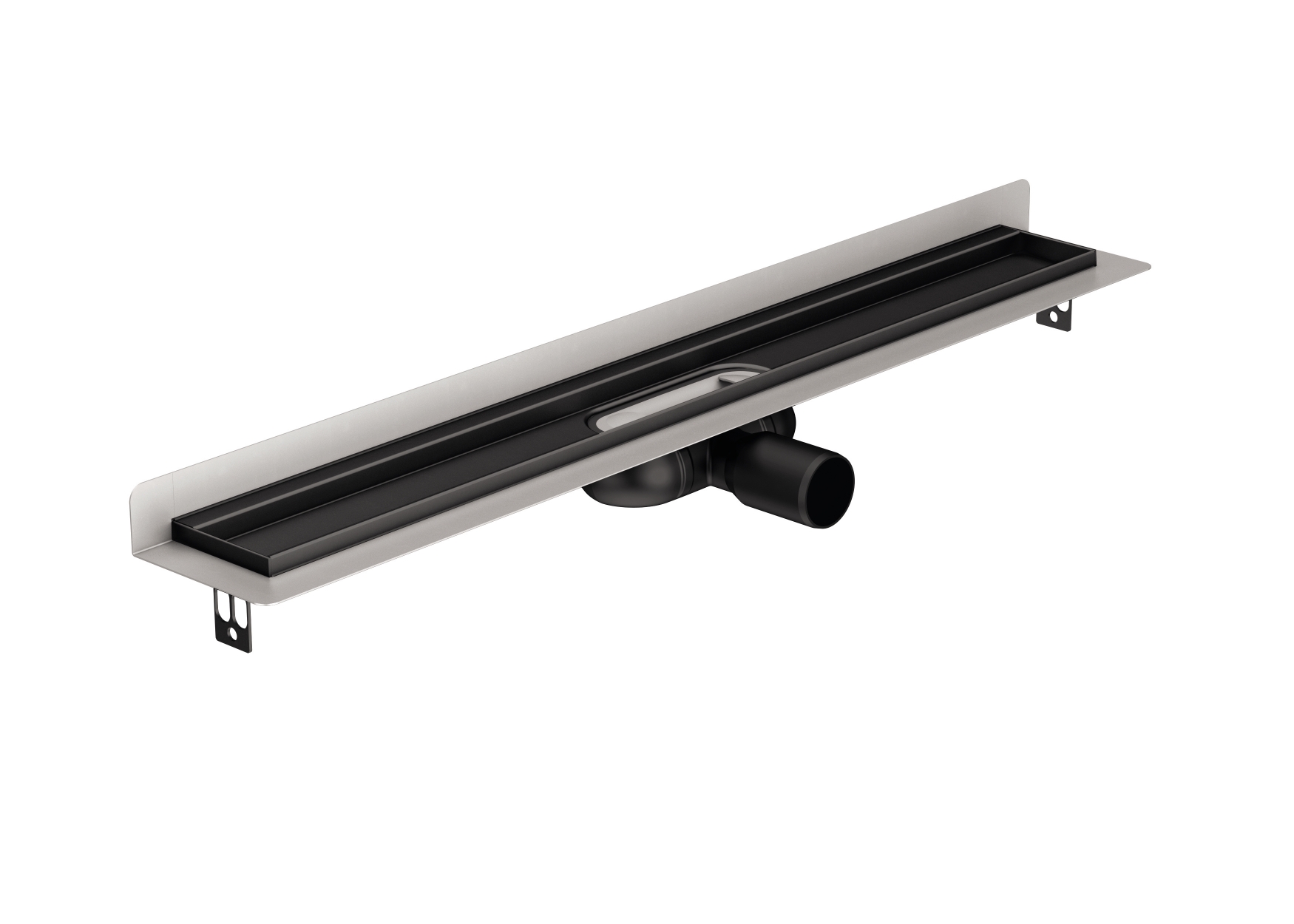 ACO ShowerDrain C Black caniveau de douche avec grille 88.5 cm noir 9010.91.24