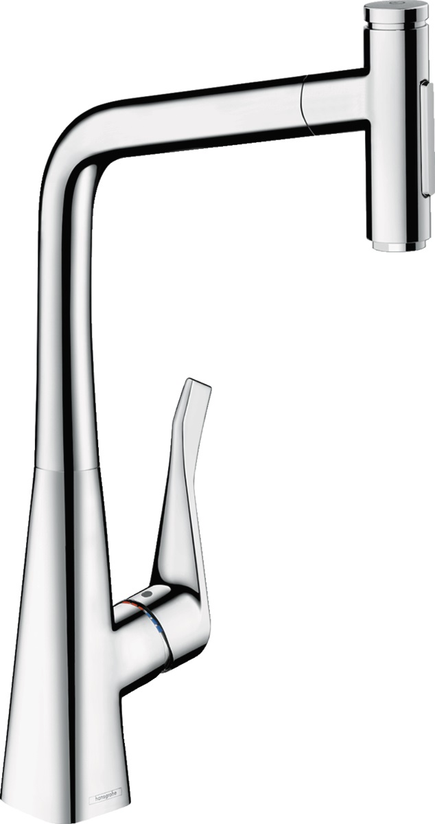 Hansgrohe Metris Select M71 mitigeur de cuisine sur pied chrome 73816000